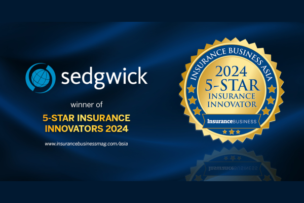 Sedgwick Earns Prestigious Recognition in the 2024 Insurance Business Asia 5-Star Insurance Innovators